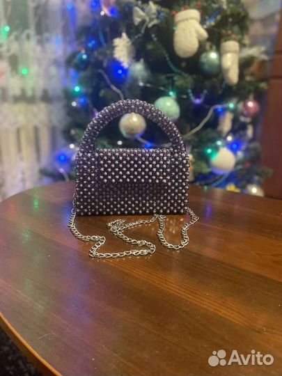 Сумка женская из бусин