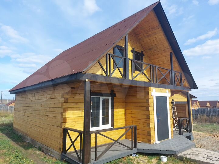 Коттедж 144 м² на участке 10 сот.