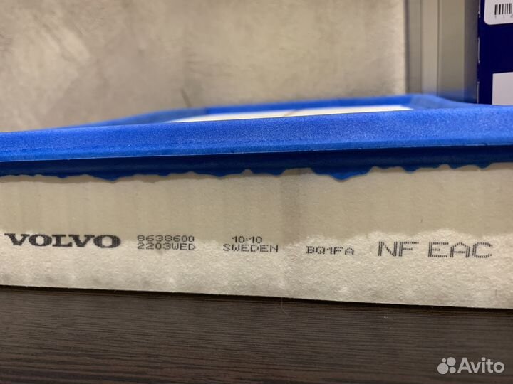 Фильтр воздушный хс90 Volvo 8638600