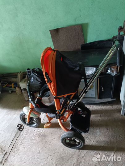 Детский трехколесный велосипед lamborghini