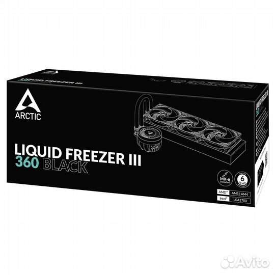 Новая Liquid Freezer III 360, 360 A-RGB (Black, Wh