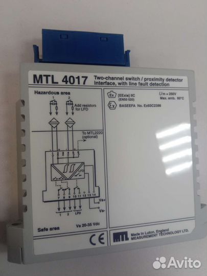 Искробезопасные барьеры MTL4017 (7 шт.)