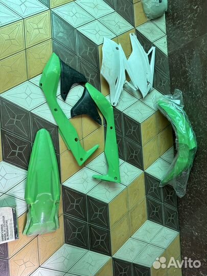 Комплект пластика kawasaki kx 450 2017год