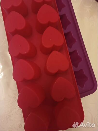 Формочки силиконовые для льда