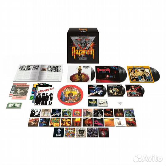 Nazareth Loud & Proud The Box Set CD+LP+7