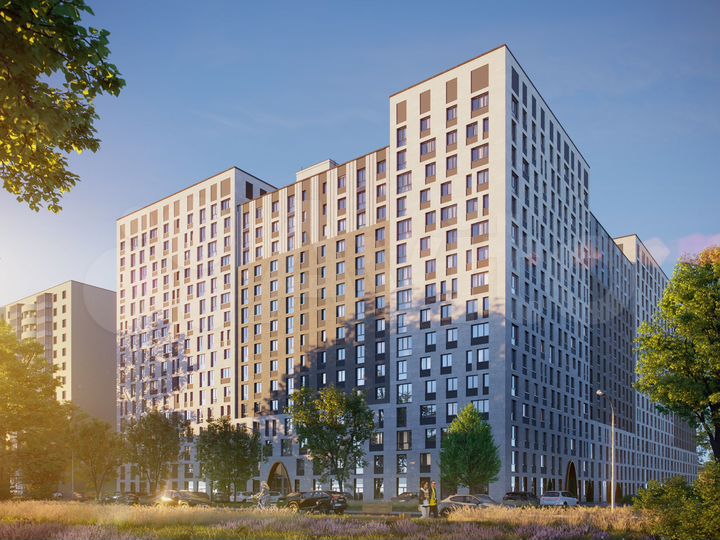 1-к. квартира, 38,8 м², 13/16 эт.