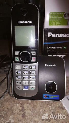 Продам цифровой беспроводной телефон Panasonic KX объявление продам