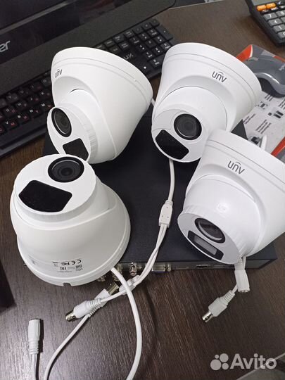 Комплект камер видеонаблюдения UNV