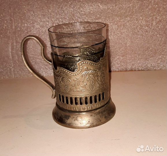 Подстаканник мельхиор СССР