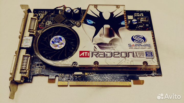 Видеокарта PCI-E Sapphire Radeon X1600 XT / 256Mb