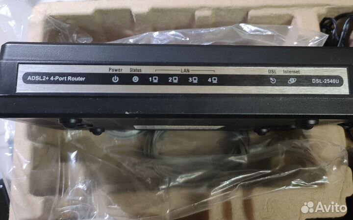 Adsl2+Modem with Ethernet Router