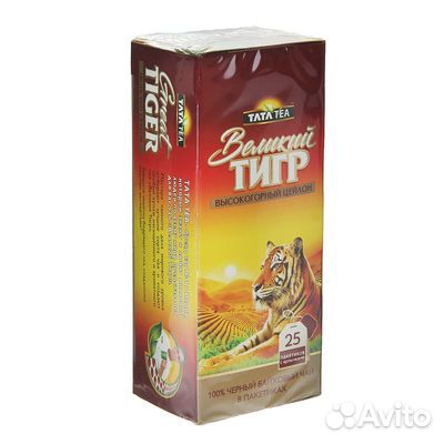 Чай Великий Тигр 25п - 32шт