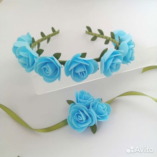 Ободок и браслет