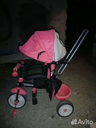 Детский велосипед с ручкой