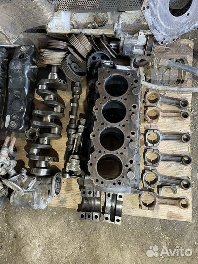 Двигатель 4ja1 Разбор