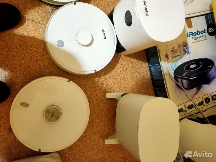 Робот пылесос моющий с базой самоочистки