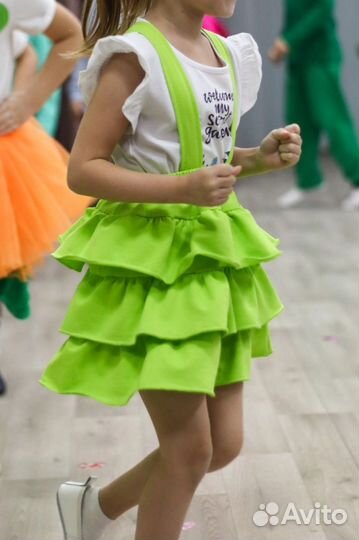 Юбка для костюма капусты 98-104 (продажа до 12.10)