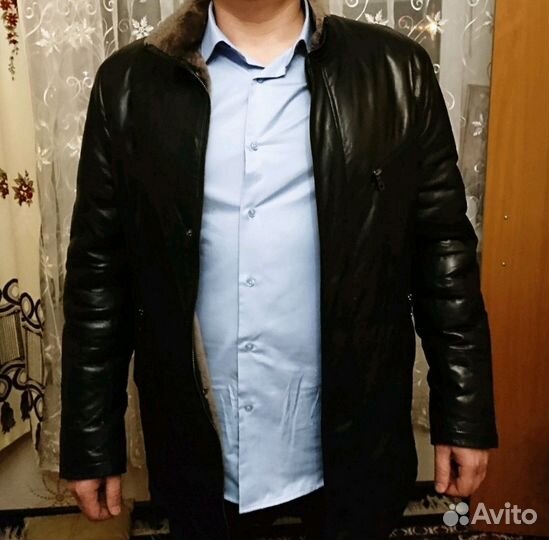 Дубленка мужская