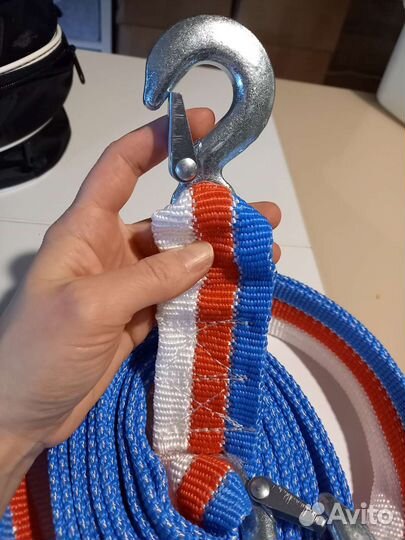 Трос буксировочный новый 12 тонн 5 метров