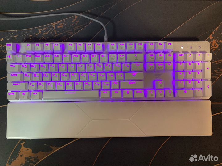 Клавиатура ZET gaming Blade Optical - белая