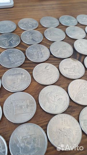 Коллекционирование четвертаки США