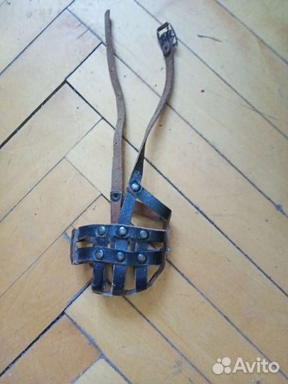 Намордник маленький кожа 18 смПушкин