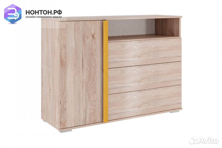Комод Лайк 26.01 дуб мария / горчица