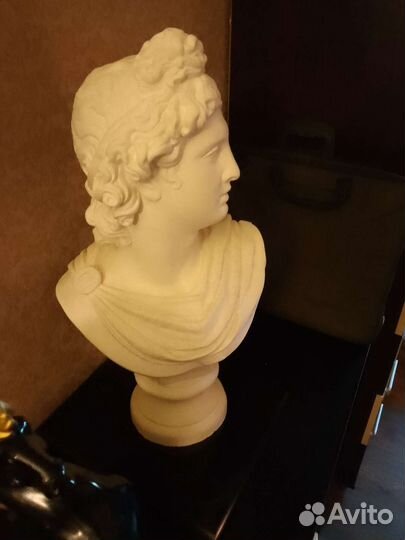 Гипсовый бюст Апполона Бельведерского