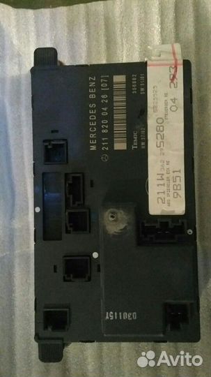 Блок комфорта правой и левой передней двери w211