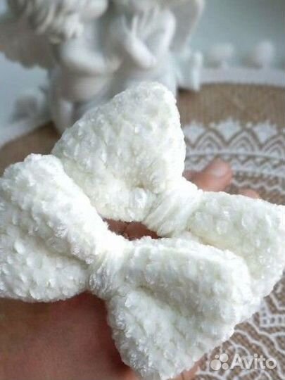 Вязаные резинки для волос