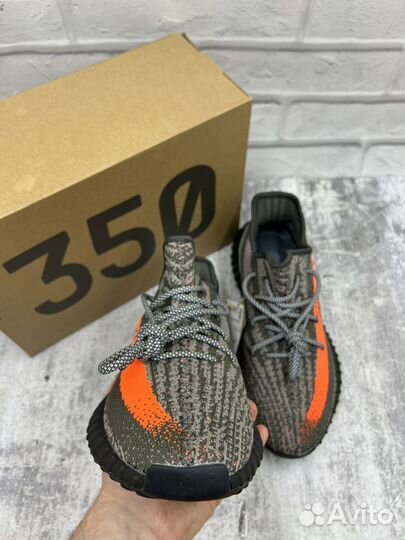 Кроссовки Adidas Yeezy Boost 350 v2 Carbon Beluga