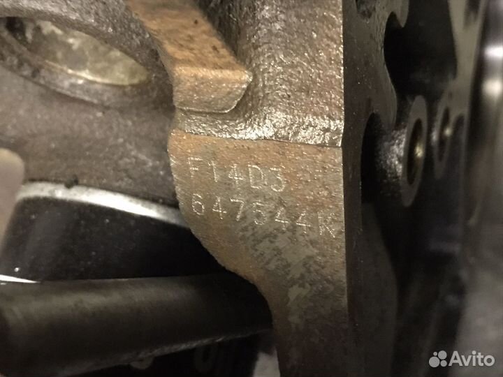 Блок цилиндров F14D3 1.4 Chevrolet Aveo Lacetti