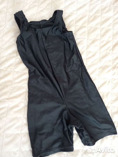 Купальник гимнастический и балетки