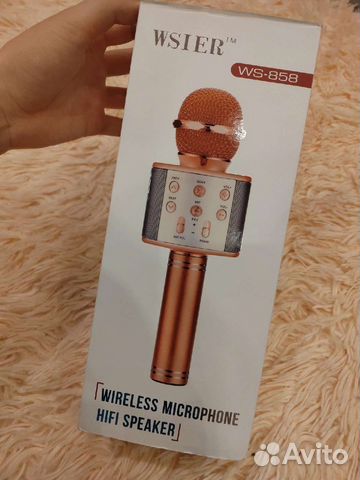 Микрофон Wsier Ws 858