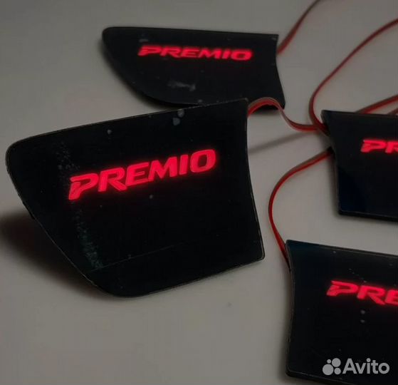 Led Подсветка дверных ручек салона Toyota Premio