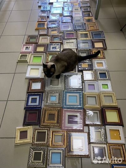 Рамки из остатков багета