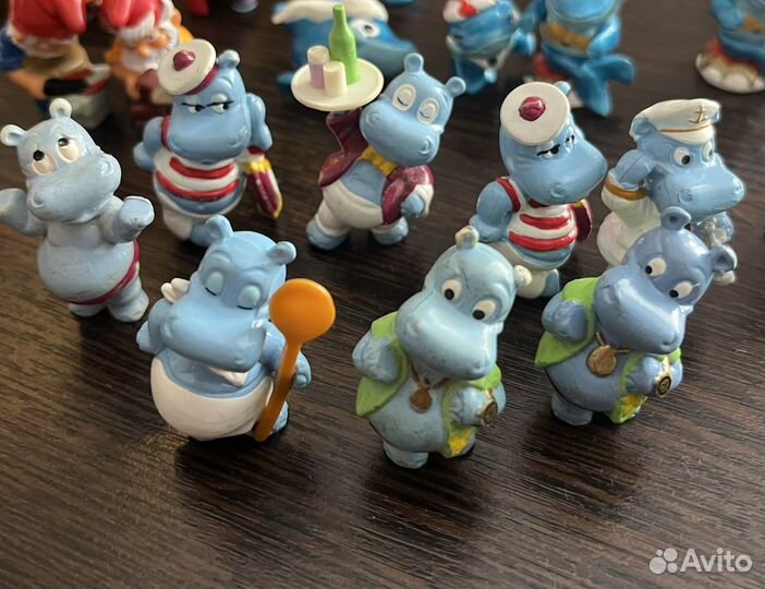 Игрушки из киндер сюрприза 90х