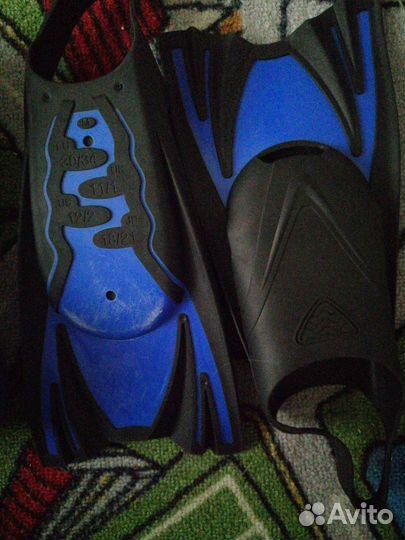 Ласты+профисиональная трубка для плавания