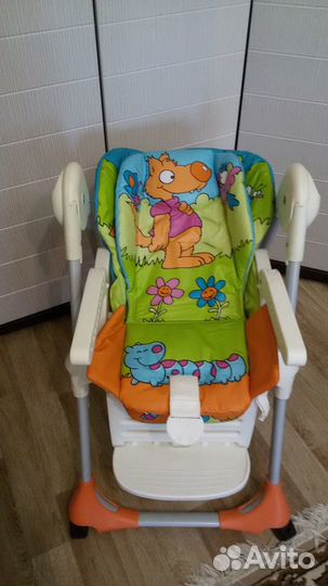Стульчик для кормления Chicco polly 2 в 1