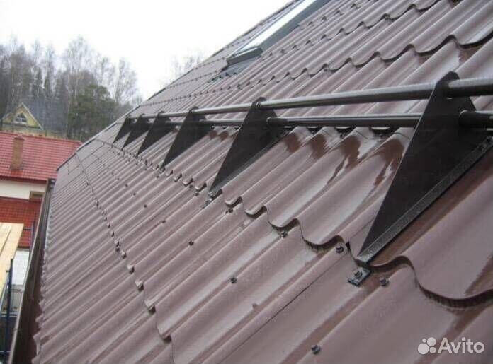 Снегозадержатели с монтажом