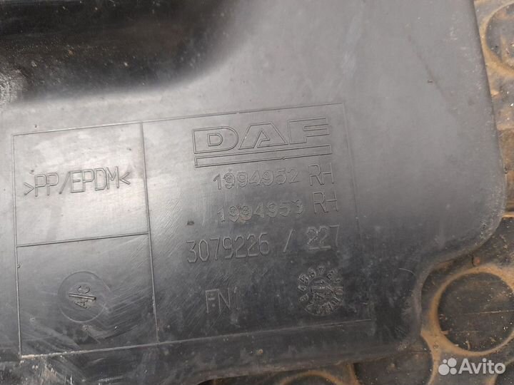 Крыло переднее правое Daf XF106