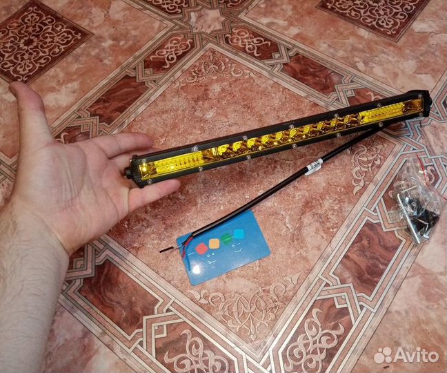 Led балка (люстра) на авто