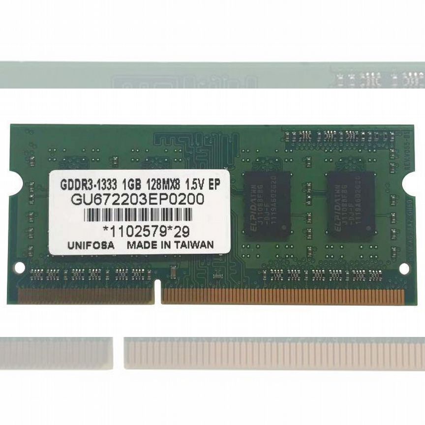 [GU672203EP0200] Оперативная Память Unifosa 1gb Gu672203ep0200