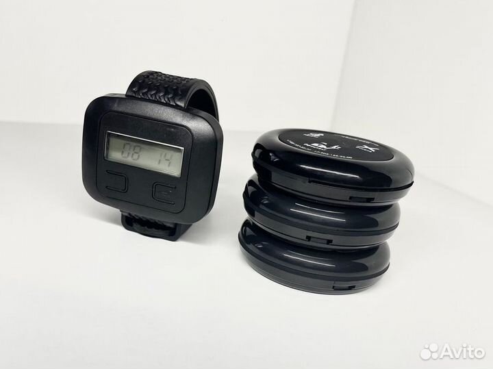 Комплект: часы официанта, кнопка вызова официанта