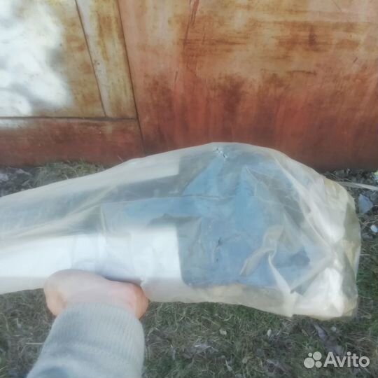 Бампер Новый Ваз 2104-2105. В целлофане. Алюминий