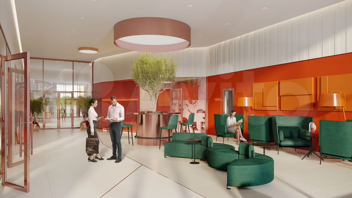 1-к. квартира, 46 м², 24/47 эт.