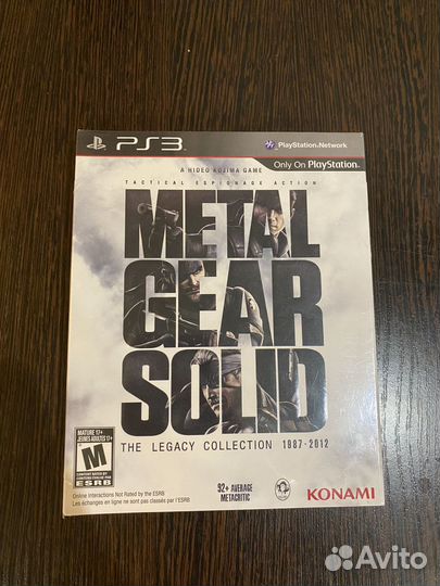 Metal Gear Solid The Legacy Collection для ps3