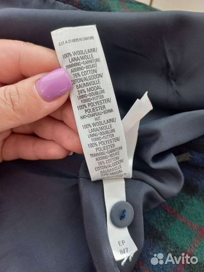 Пальто для девочки 92