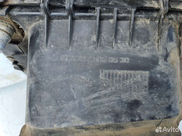 Дополнительный радиатор Mercedes W222