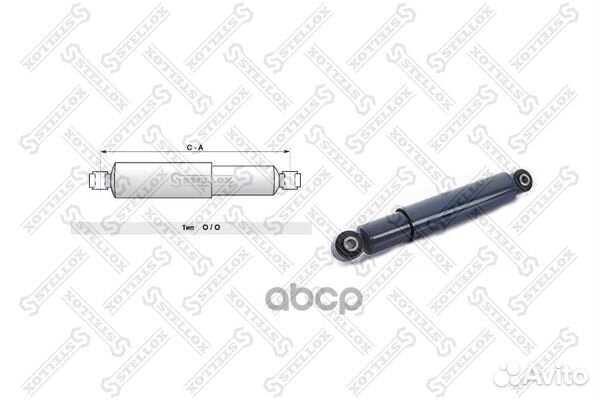 Амортизатор подвески 292-432 20/24x55 BPW, SAF